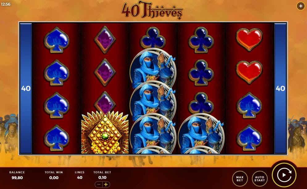 Forty Thieves Slot Mega Reel Reels