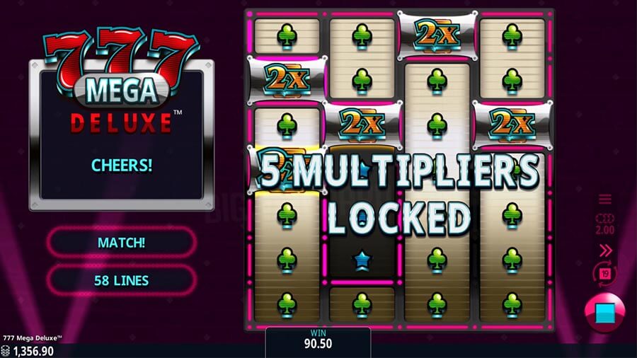 777 Mega Deluxe Slot Multiplier