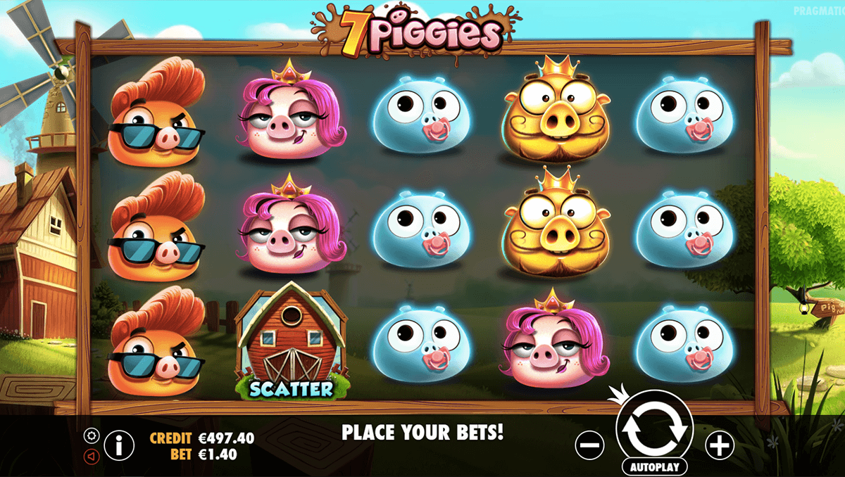 7 Piggies Slots Game