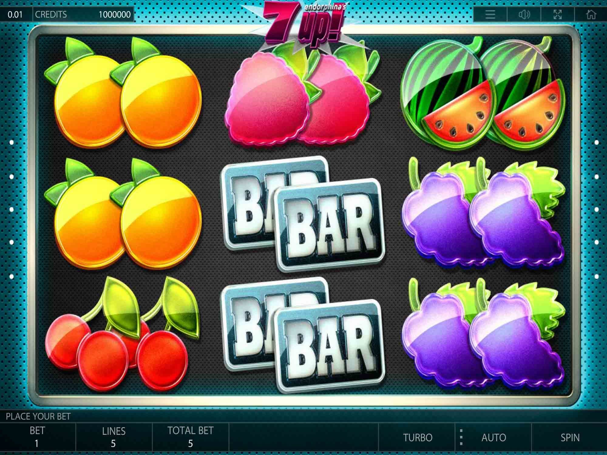 7-up slot machine gameplay