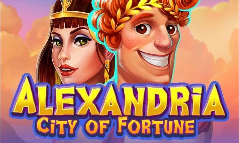 Alexandria City of Fortune Slot Logo Mega Reel