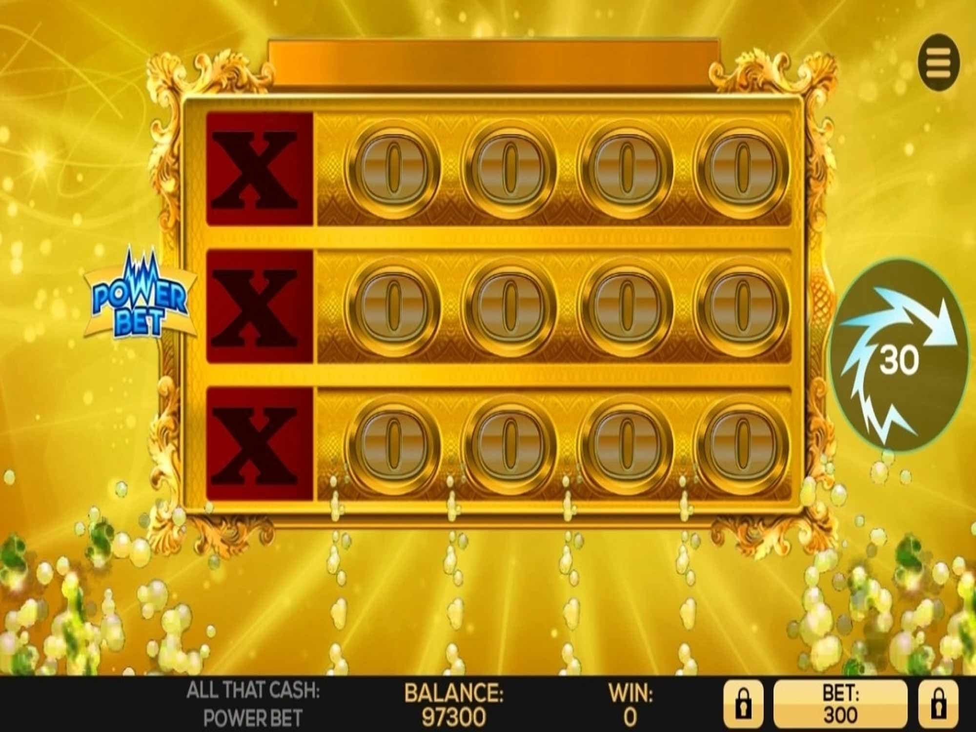 All That Cash Power Bet gameplay casino