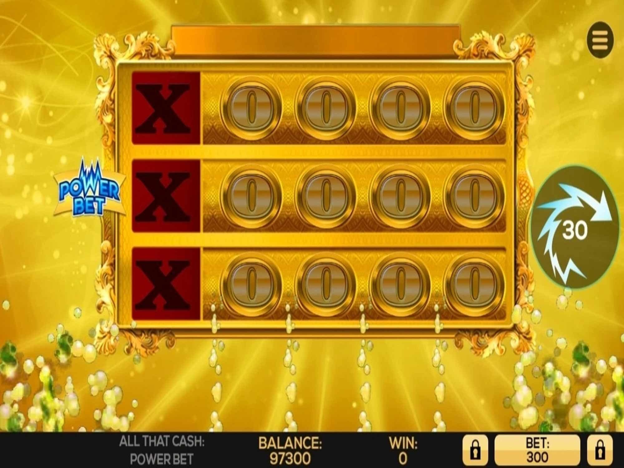 All That Cash slot gameplay