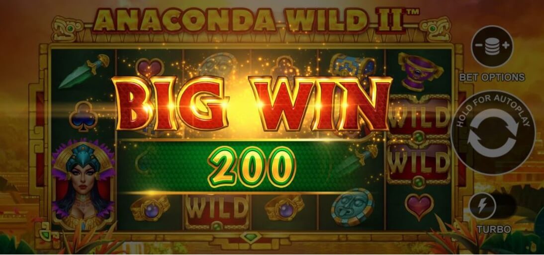 Anaconda Wild II Slot Wins