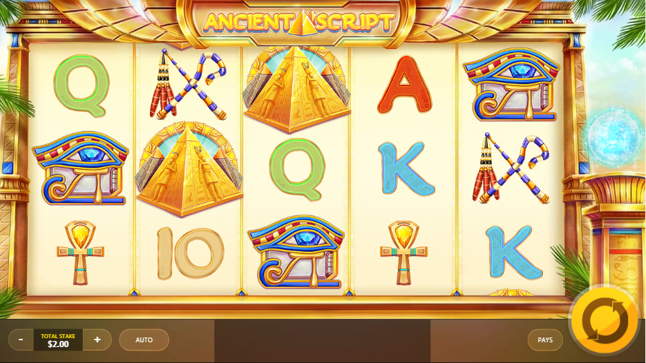 Ancient Script Slots Game