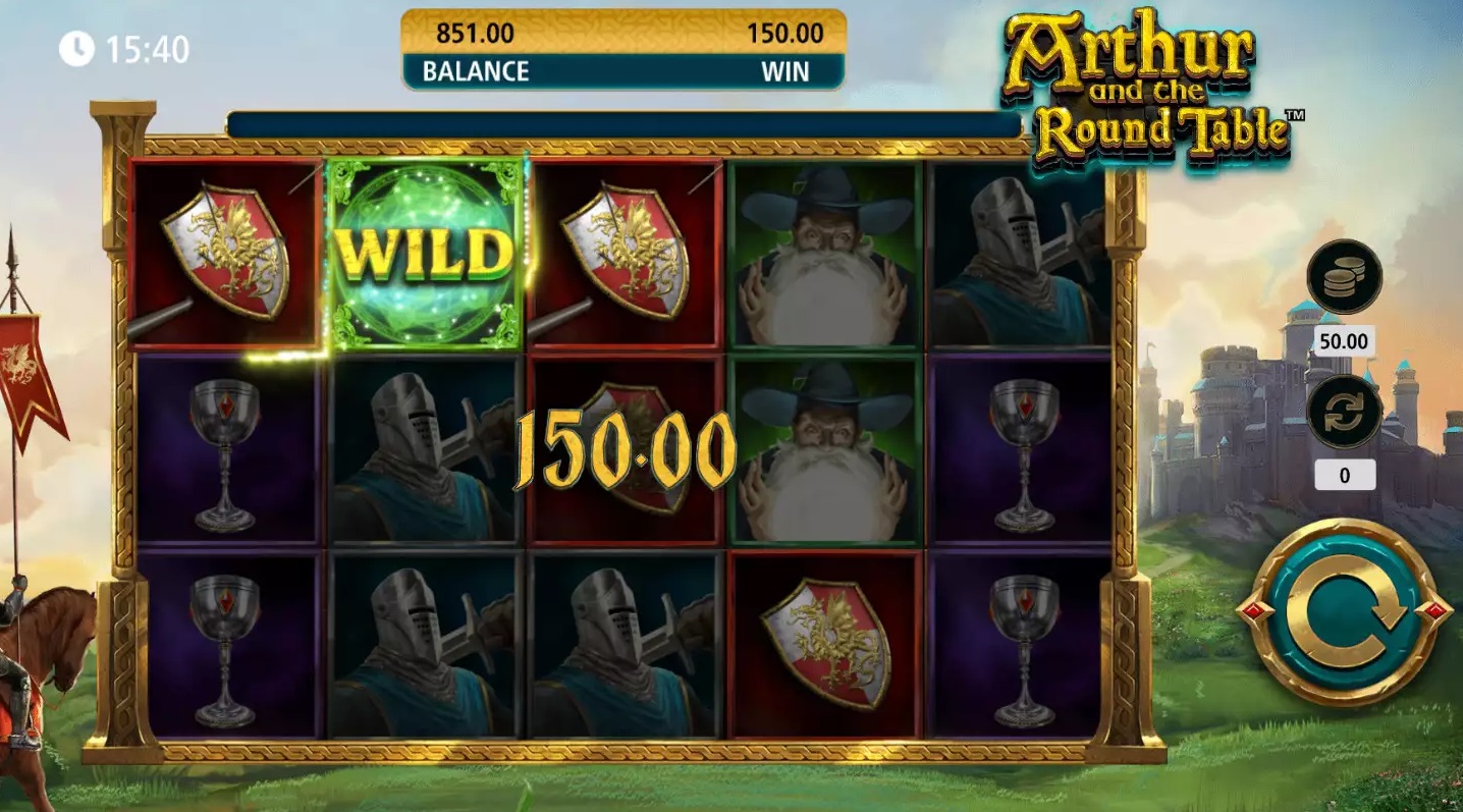 Arthur and the Round Table Slot Wins