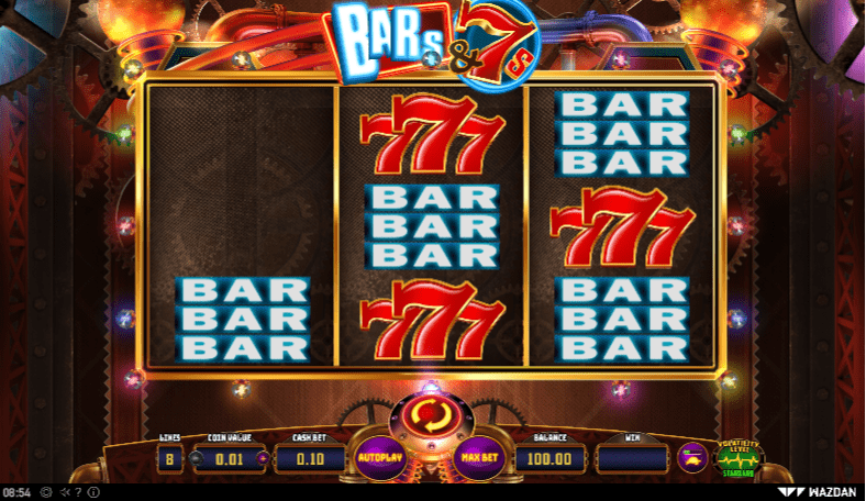 Bars & 7s Slots Gameplay