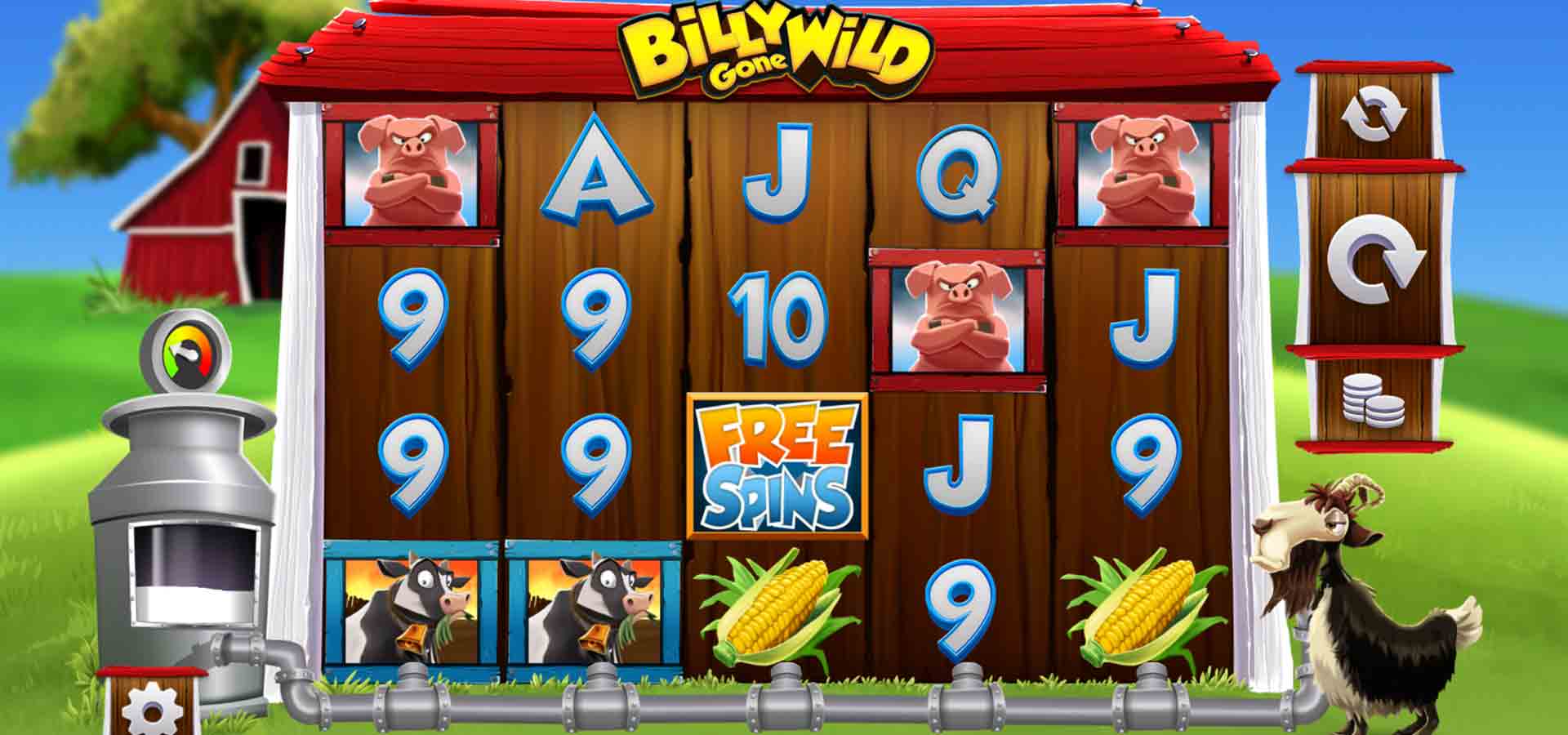 Billy Gone Wild Slots Game