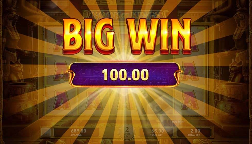Book of Kings 2 Slot Wins