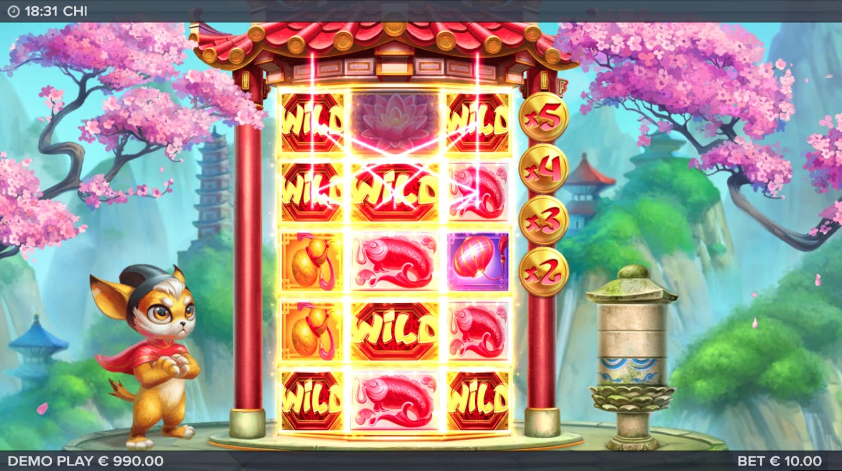 chi slot wild win mega reel