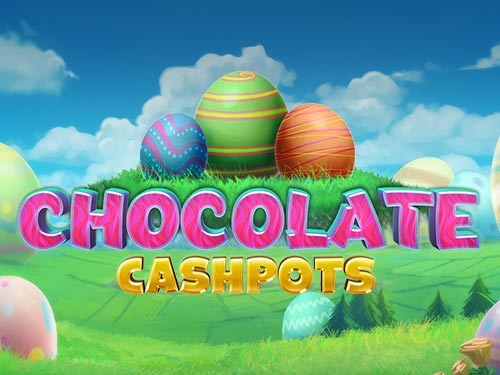 Chocolate Cash Pots Slot Logo Mega Reel