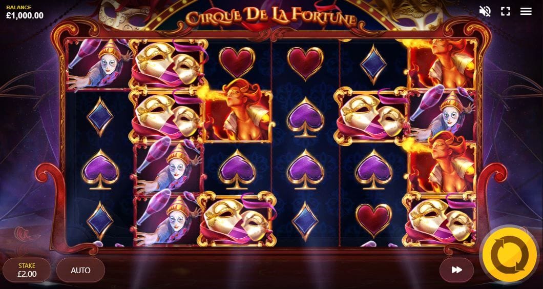 Cirque de la Fortunes Free Slots