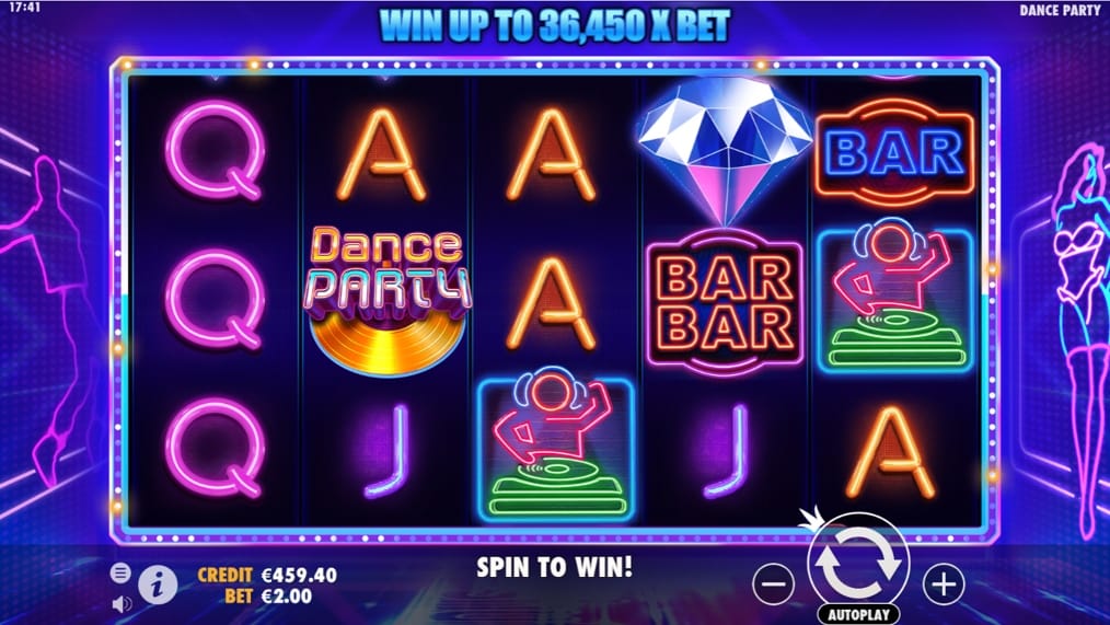 Dance Party Slots UK