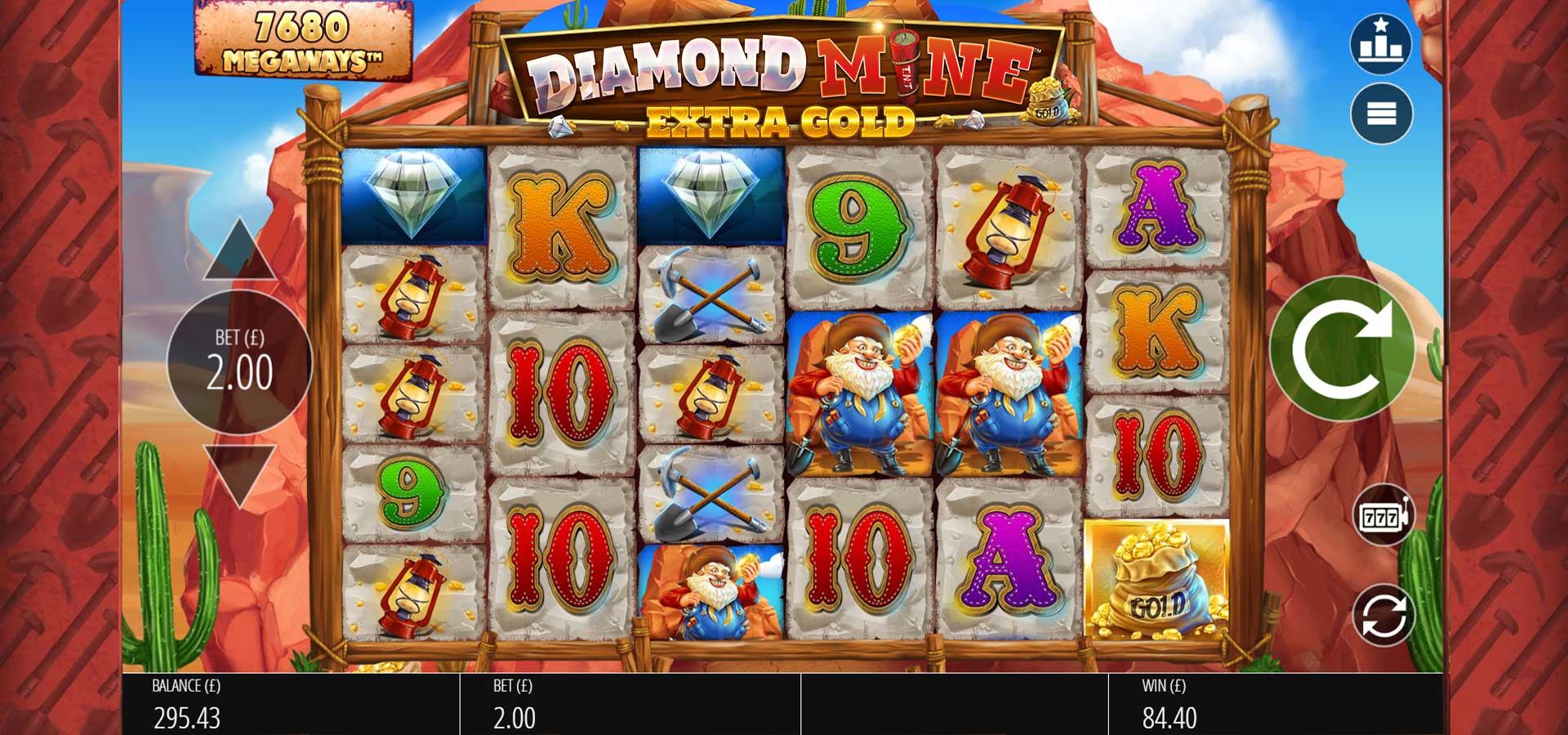 Diamond Mine: Extra Gold Free Slots