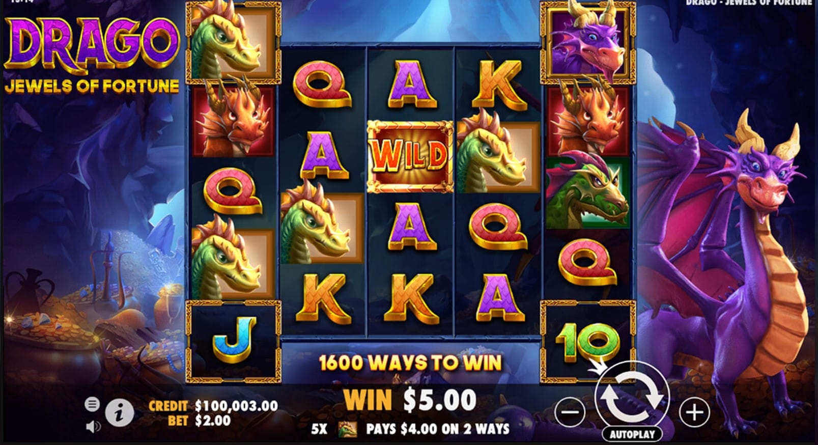 Drago Jewels of Fortune Slots UK