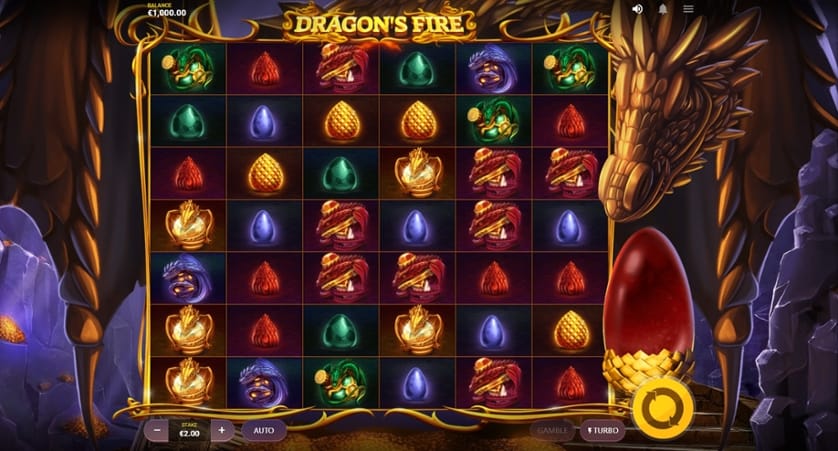Dragons Fire Megaways Slot Gameplay