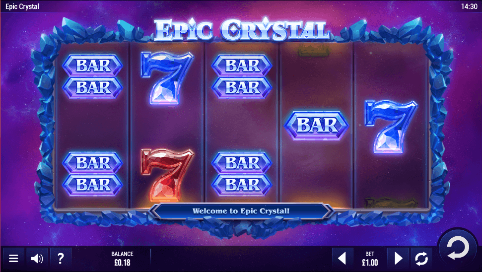 Epic Crystal Slot Gameplay