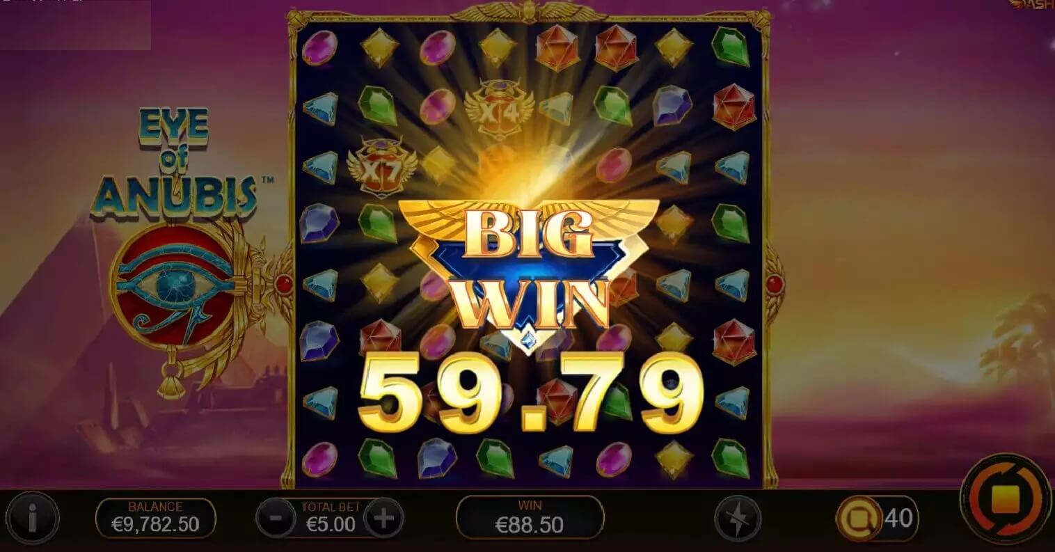 Eye of Anubis Slot Wins