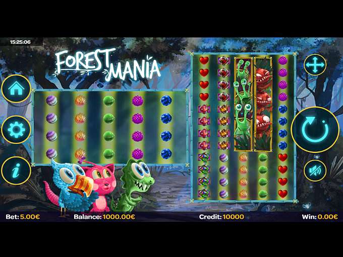 forest mania slot gameplay