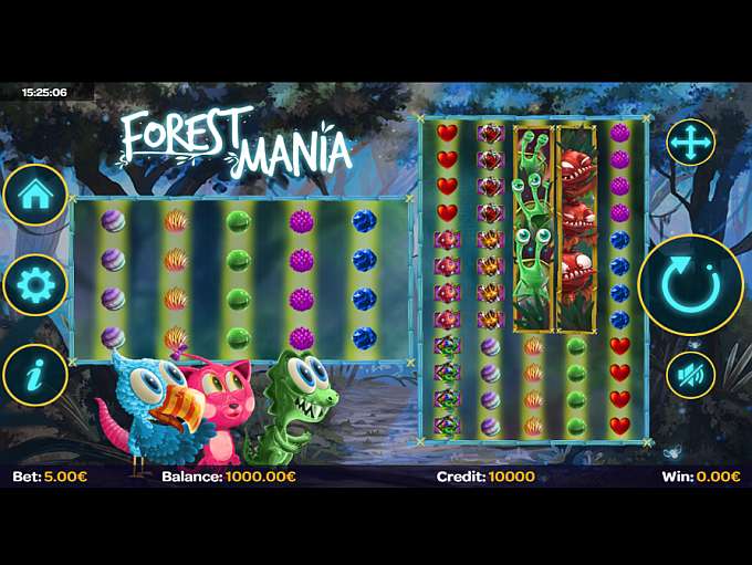 forest mania slot gameplay