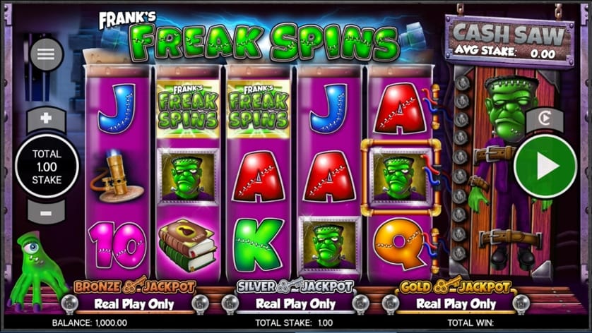 Frank's Freak Spins Slots