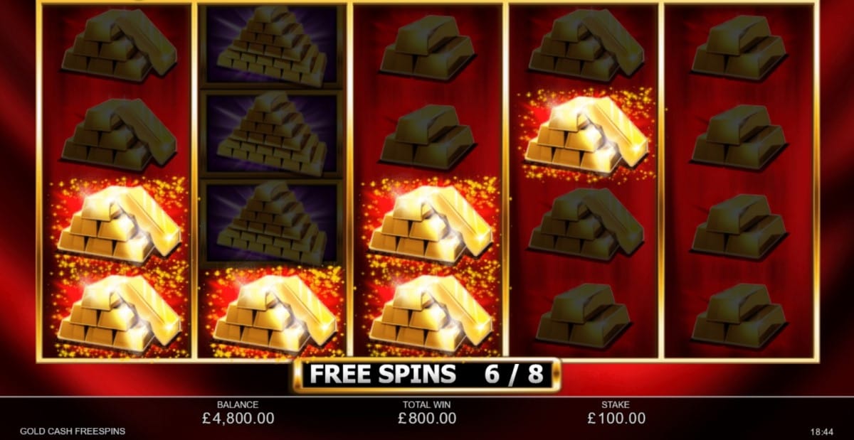 Gold Cash Free Spins Slot Online