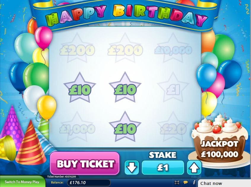 Happy Birthday Jackpot Slot UK