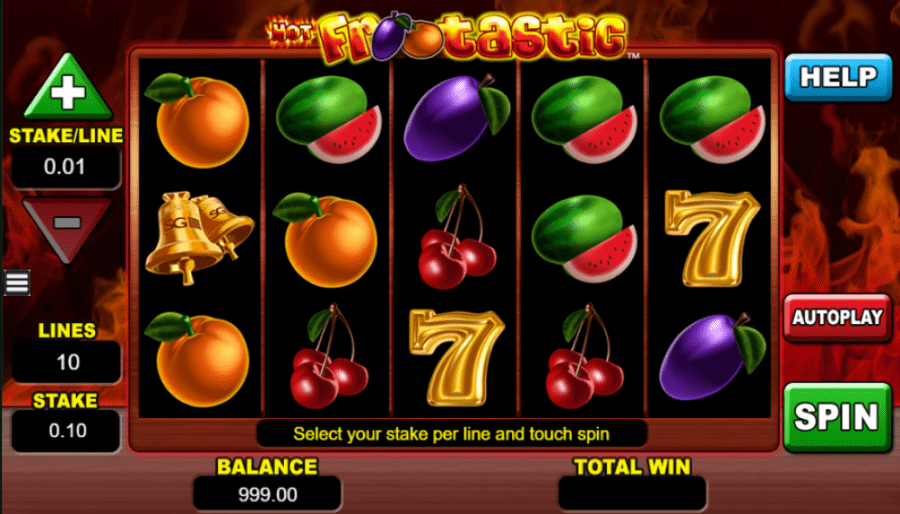 Hot Frootastic Slot Game