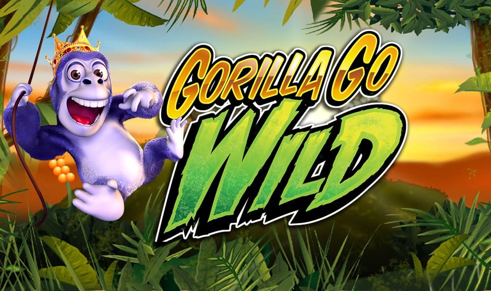 Gorilla Go Wild Slot Logo Mega Reel