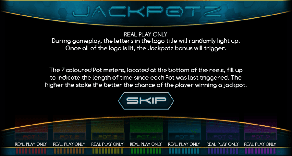 Jackpotz Slot Casino Game