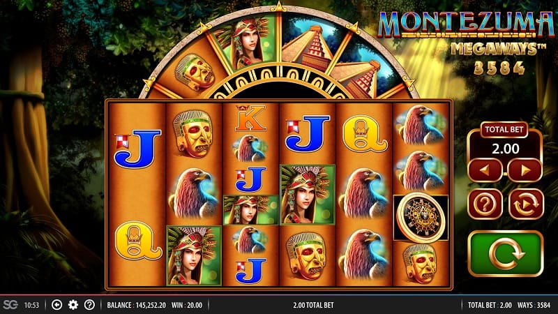 Montezuma MegaWays Slots Game