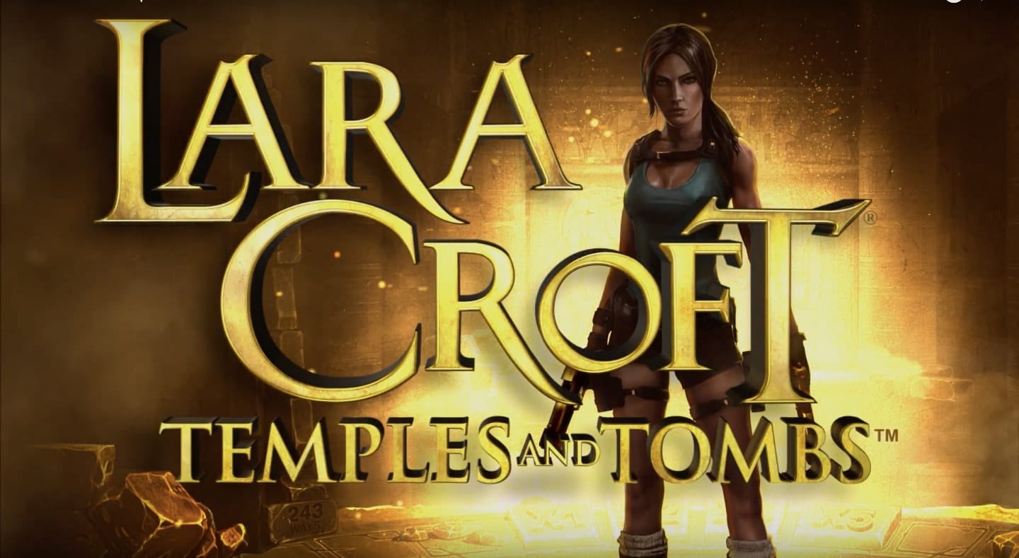 Lara Croft Temples and Tombs slot Logo