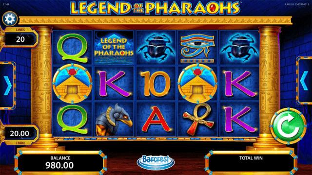 Legend of the Pharaohs Slots UK