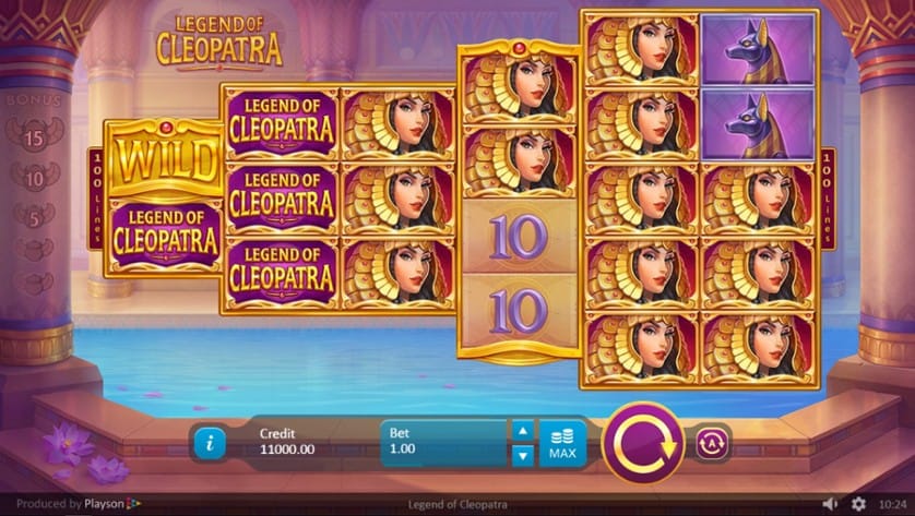 Legends of Cleopatra Slots Wild