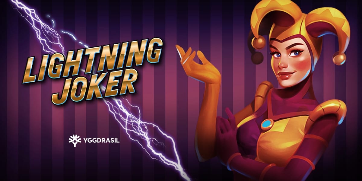 Lightning Joker Slot Logo Mega Reel