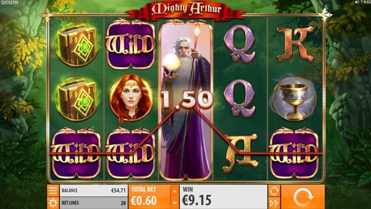 Mighty Arthur Casino Game