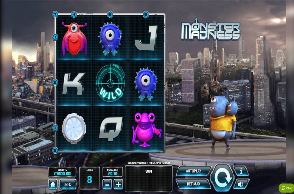 Monster Madness Casino Games