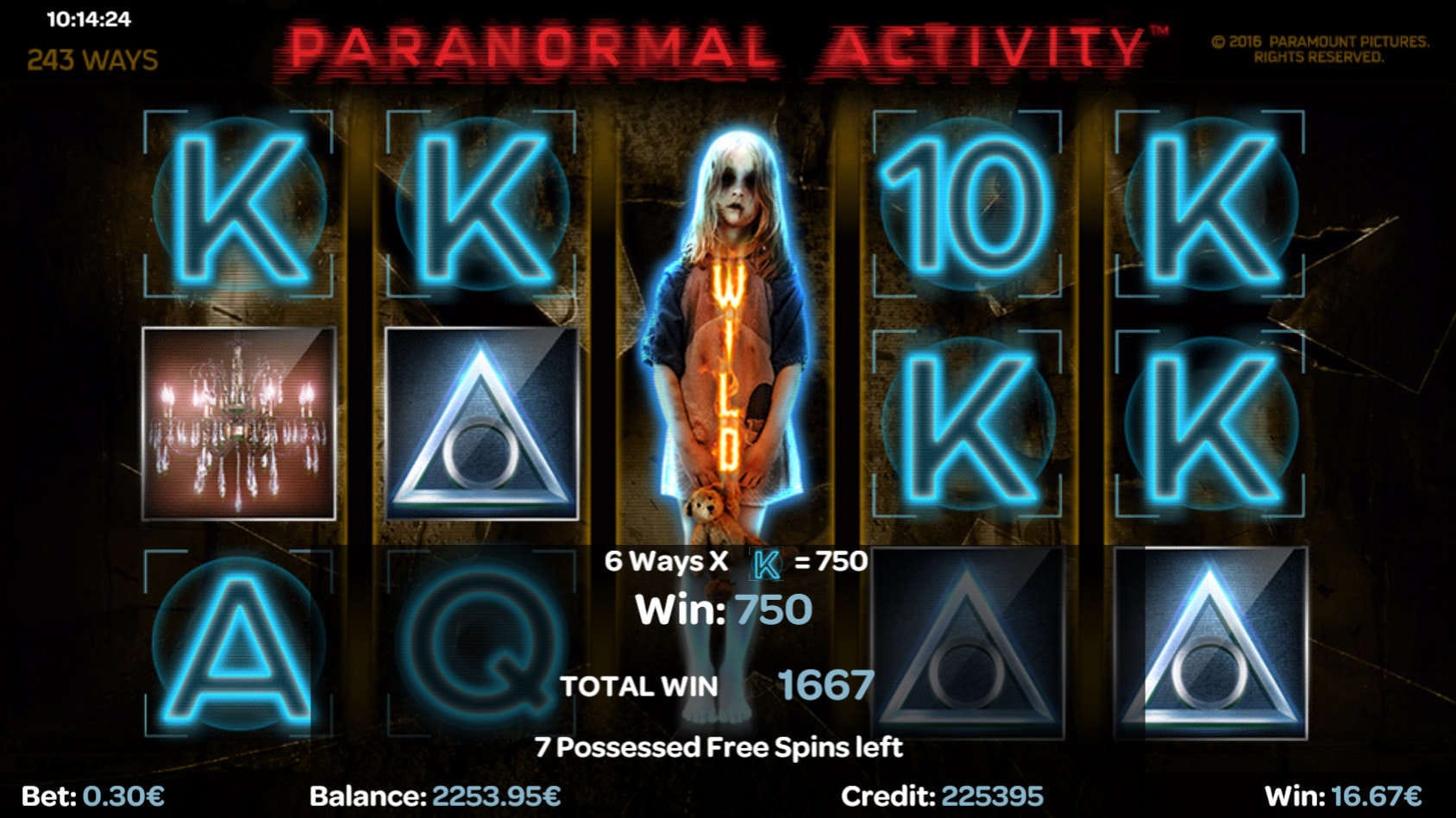 Paranormal Activity Online Slot