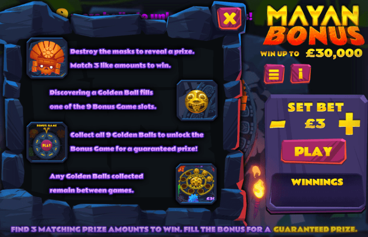 Mayan Bonus Description