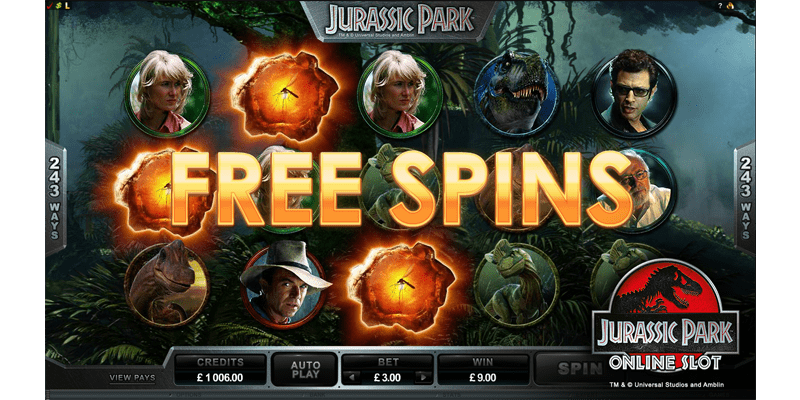 Slots with Free Spins Offers Online