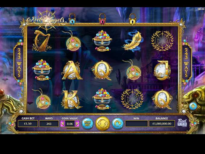 Reel Angels Slots Gameplay