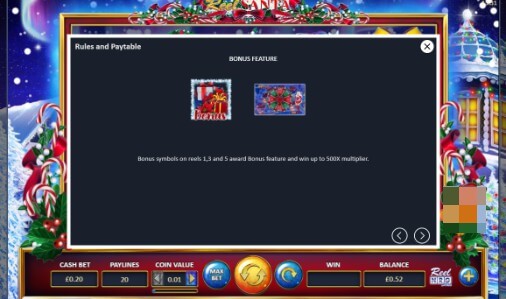 Reel Santa Slot Bonuses