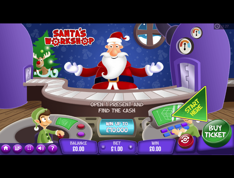 Santa's Workshop Slots UK