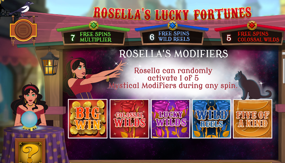 casino game rosellas lucky fortune