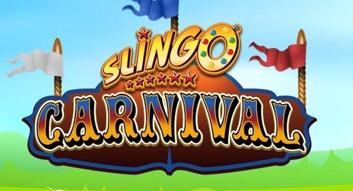 Slingo Carnival Slot Logo Mega Reel