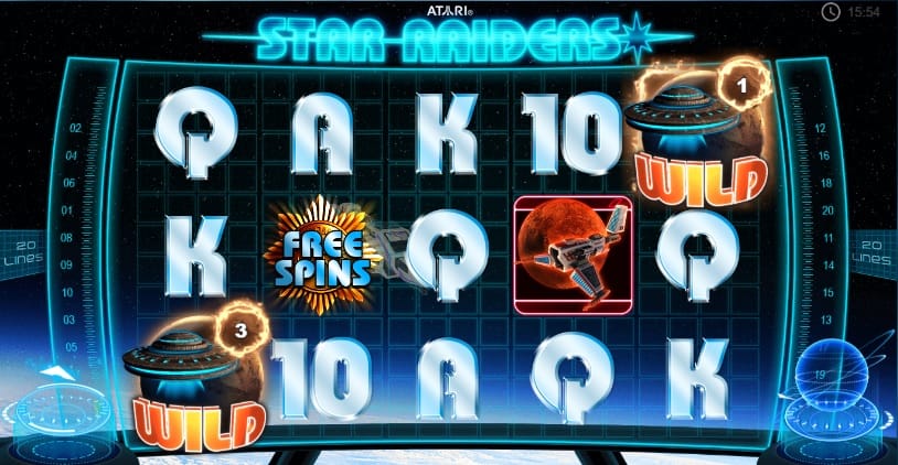 Star Raiders Slots Online