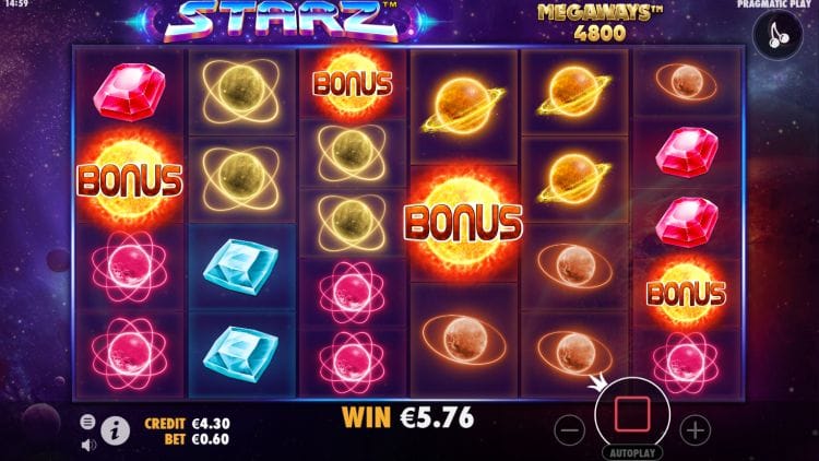 Starz MegaWays Slots Game