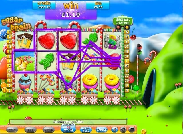 Sugar Train Slots Online