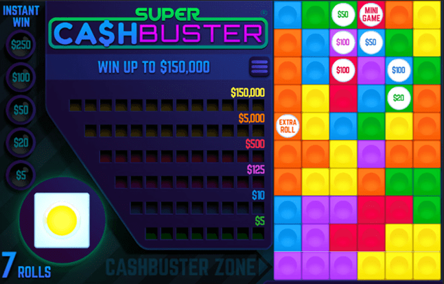 Super Cash Busters Slots Mega Reel