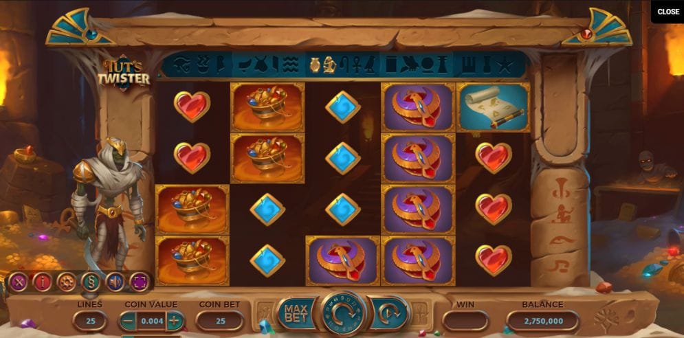 Tut's Twister Slots Online